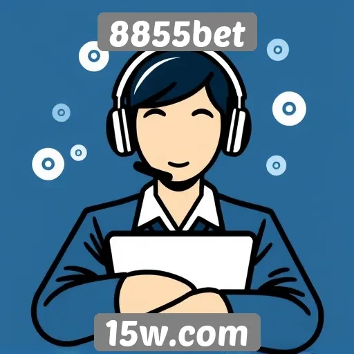 Funcionalidade do suporte ao cliente no 8855bet